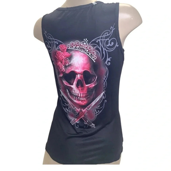 Skeleton Sleeveless Top - Picture 3 of 3